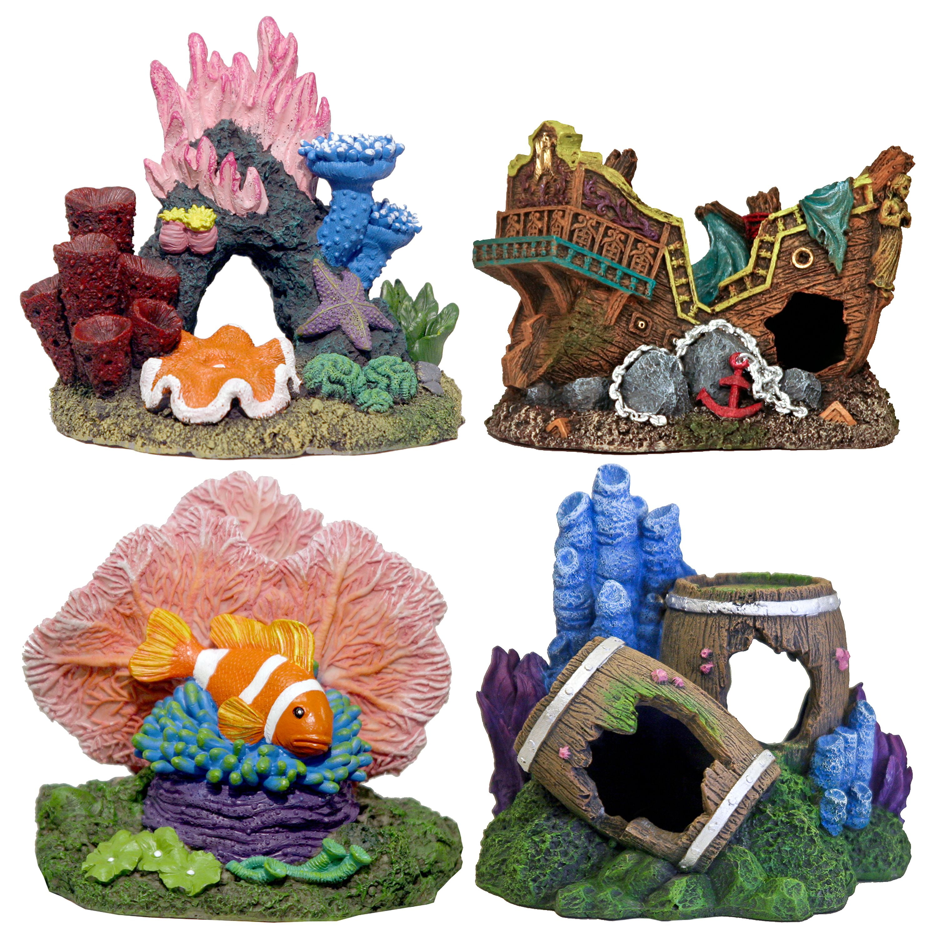 Aqua Culture Medium Aquarium Ornament - Walmart.com