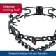 thumbnail image 3 of Collar de adiestramiento para perros Herm Sprenger de acero inoxidable negro 12 cm, 3 of 7