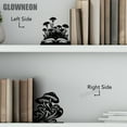 thumbnail image 2 of GLOWNEON Mushroom Metal Bookend Art, Decorative Book Ends for Shelf or Office Desk Decor, 2 of 4