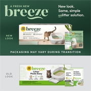 Purina Tidy Cats Breeze Cat Litter Box System Kit with Pellet Cat Litter, Litter Box, and Litter Box Pads