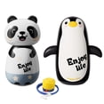 thumbnail image 4 of Inflatable Roly-Poly Punching Bag for Kids with Air Pump, Durable PVC Blow-Up Boxing Target, Bounce-Back Action for Karate & Taekwondo Practice, Fun Birthday Party Gift for Boys & Girls (25.61 Inch), 4 of 8