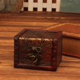 thumbnail image 1 of Caja Organizadora de Joyería de Madera Vintage, Caja de Almacenamiento con , Caja de Baratija de Joyería para Pendientes, Pendientes, Collare D Hugo Organizador de joyas, 1 of 7