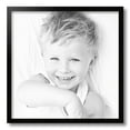 thumbnail image 2 of ArtToFrames 17" x 17" Black Picture Frame, 17x17 inch Black Wood Poster Frame (WOM-4308),  Pack, 2 of 8