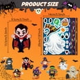 thumbnail image 3 of 32 PCS Halloween Stickers for Kids Make a Face DIY Halloween Stickers Make Your Own Halloween Character Mix and Match Stickers Sheets Decorations Supplies Gifts Halloween Party Favors, 3 of 9