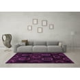 thumbnail image 3 of Ahgly Company Indoor Rectangle Persian Purple Traditional Area Rugs, 3' x 5', 3 of 4