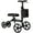 Black, variant on ZENART Economy Knee Scooter Foldable Walker for Foot Surgery Adult Crutch Alternative