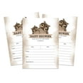 thumbnail image 1 of Inkdotpot 30 Fill In StyleBaby Shower Invitation Cards Owl Bird Blank Invites, 1 of 7