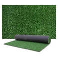 thumbnail image 3 of Synthetic Artificial Grass Turf 0.4" Customized Sizes, Drainage Holes Pet Faux Grass Astroturf Rug Carpet 2FTX25FT Indoor Outdoor Rug Area Garden Decor, 3 of 6