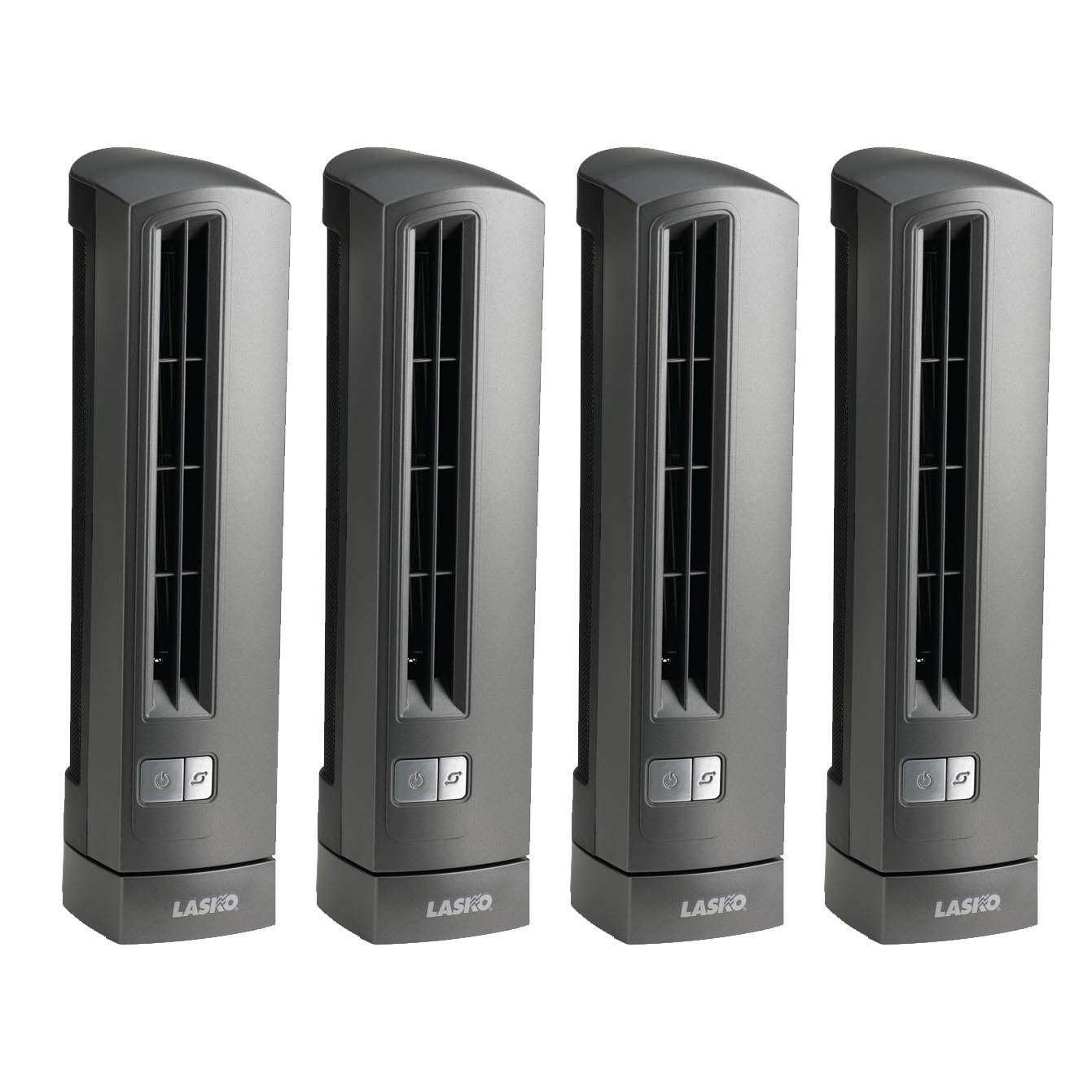 Lasko Air Stik Ultra Slim 2 Speed Home Office Oscillating Tower Fan (4