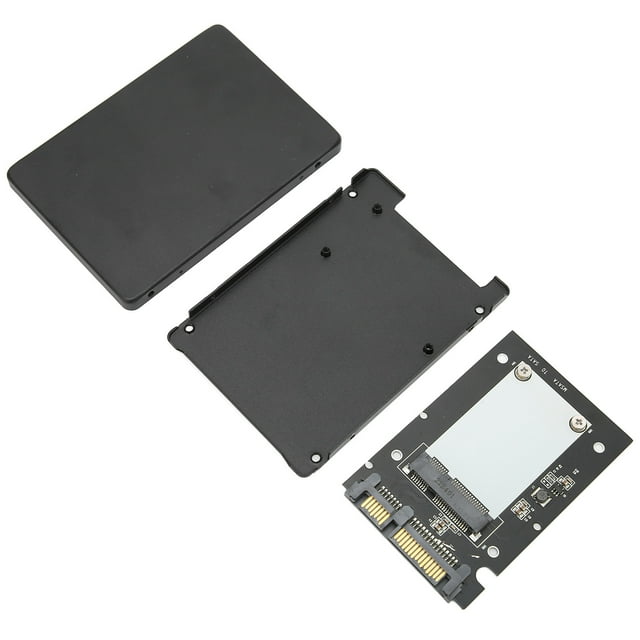 Caja MSATATOSATASSD, Caja SSD Lector de disco duro simple de 2,5 pulgadas Caja adaptadora de disco duro SSD Diseño de clase mundial