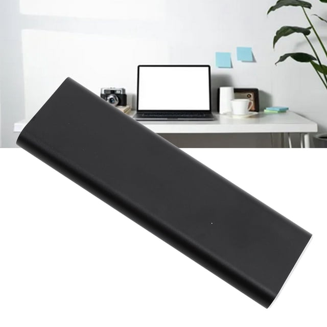 CAJA DE ALUMINIO PARA DISCO DURO SSD M.2 NGFF, CAJA USB 3.1 DE 10 GBPS TUPO C, Admite SSD M.2 NGFF Basados en Clave B 2230 2242 2260 2280 MM