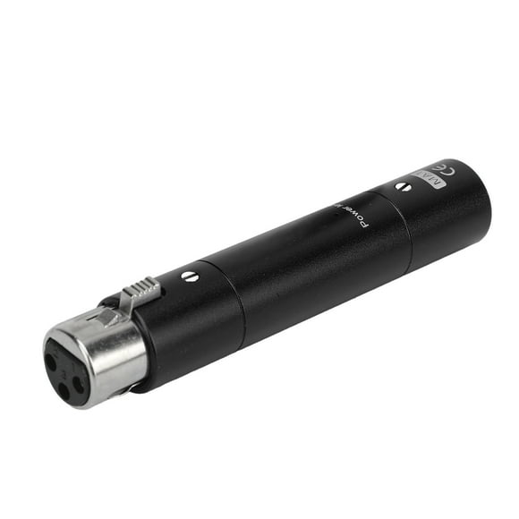 In Line Microphone Preamp, Lossless Mic Booster Preamplifier for Dynamic and Ribbon Mics, Portable Active In Line Microphone Preamp for Recording Live Stage