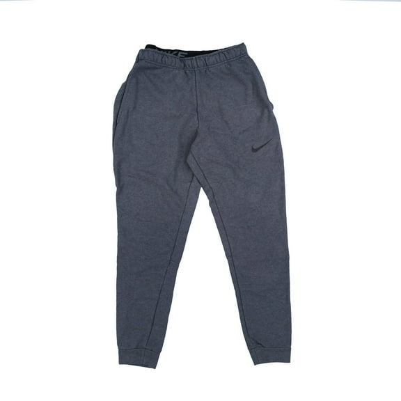 Nike Men's Dri-Fit Tapered Training Pants Comfort Athletic Solid Gray Medium New