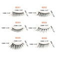 thumbnail image 3 of Unique Bargains 7 Pairs 3D False Eyelashes for Wedding Event Black, 3 of 5