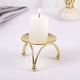 thumbnail image 2 of Inteprter Candelero Pilar de hierro Hervidor de velas Geometría Estilo nórdico simple Candelabros Velas Accesorio Decoración de arte Iluminación novedosa, 2 of 6