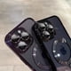 thumbnail image 4 of Funda magnética de lujo para Magsafe, funda transparente con revestimiento de carga inalámbrica para iPhone 11 12 13 14 15 16 Pro Max, funda de silicona a prueba de golpes, 4 of 5