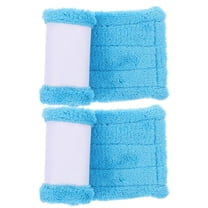 Raindrops 2-Pack Microfiber Mop Pads Replacement for Hardwood Floor and Tile Cleaning