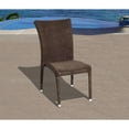 thumbnail image 5 of Amazonia Bari 4-Piece Eco-Friendly Wicker Outdoor Patio Sidechair Set, 5 of 6
