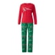 thumbnail image 2 of Pijama De Navidad, Camiseta Impresa Con Letras De Papá Noel + Pantalones Estampados Con Alces, Ropa Para Perros ; Papá XL, 2 of 4