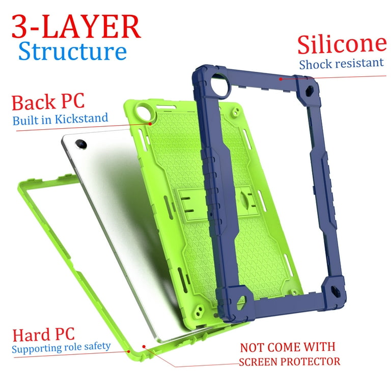 Onn 11 Tablet Pro Case with Tempered Glass Screen Protector SOATUTO  Protective Cover with Kickstand Built in Shoulder Strap Shell Case for Onn  Tablet 