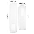 thumbnail image 3 of 3 fundas de silicona para control remoto: protector antipolvo para control remoto, fundas protectoras transparentes para TV y aire acondicionado., 3 of 8