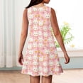 thumbnail image 5 of LTTVQM Easter Dresses for Girls 2026 Egg Rabbit Print Cute Sleeveless Sundresses Comfy Round Neck Midi Dresses Holiday Church Dresses Light pink 7-8 Years, 5 of 5