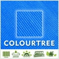 thumbnail image 5 of ColourTree 8' x 12' Sun Shade Sail Canopy Rectangle Blue - Commercial Standard Heavy Duty - 160 GSM - 4 Years Warranty, 5 of 6