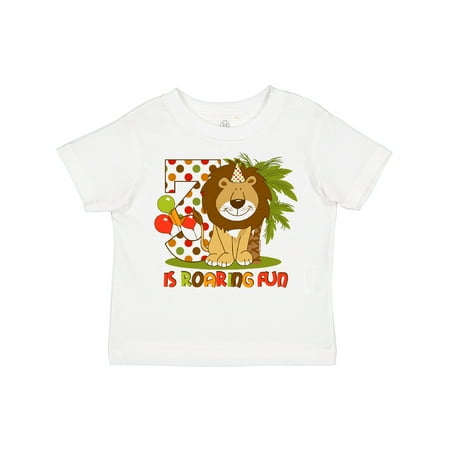 

Inktastic Cute Lion 3rd Birthday Boys Toddler T-Shirt