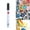 D, variant on VEFSU Oil Based Paint Pen Permanent Paint Marker Quick Dry Waterproof Paint 12 For Rock Painting Glass Fabric Ceramic Wood Metal Mug Plastic Stone Christmas Stencil Art Craft Supplies5ml