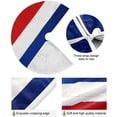 thumbnail image 2 of FMSHPON American Flag Tree Skirt Independence Day Xmas Christmas Tree Skirt Stand Mat for Holiday Party Decoration Indoor Outdoor 36 inches, 2 of 6