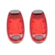 thumbnail image 1 of EeaseMX luces de seguridad LED de 3 LED, multifuncionales, con clip, estroboscópicas, para correr de noche, andar en bicicleta (rojas), 1 of 8