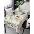 thumbnail image 6 of Green Coastal Table Cloth, Eucalyptus Leaves Summer Beach Starfish Rustic Waterproof Tablecloth for Rectangle Tables, Washable Fabric Table Cover for Restaurant Kitchen Dining Tables 54"x108", 6 of 6