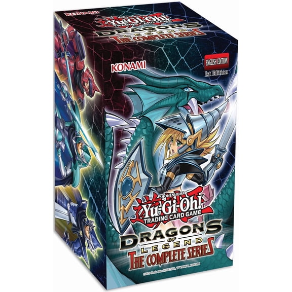 Juego de cartas coleccionable Booster Box Yu-Gi-Oh! ¡Dragones legendarios