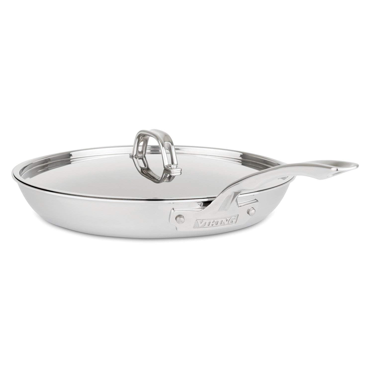VIK40132N12C Viking 3Ply Stainless Steel Nonstick Fry Pan, 12 Inch