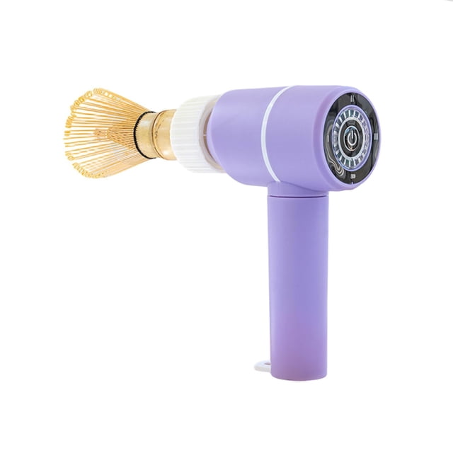 Fouet Automatique à Matcha à 3 Vitesses Sans Mousseur Rechargeable pour un Mélange Parfait de Thé