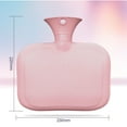 thumbnail image 4 of Hot Water Bag With Soft Fleece Cover, Hot Water Bottle Easy To Fill Durable Anti-scald Perfect For Cold Days Pain Relief Hot Water Bag-Purple-1.5 Liter, 4 of 9