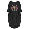 thumbnail image 5 of Qiopertar Robe à Manches Longues pour Femmes Col Rond Imprimé de Noël Robe Décontractée Liquidation Moins de 5$ en Liquidation Offres d'Accès Anticipé, 5 of 5