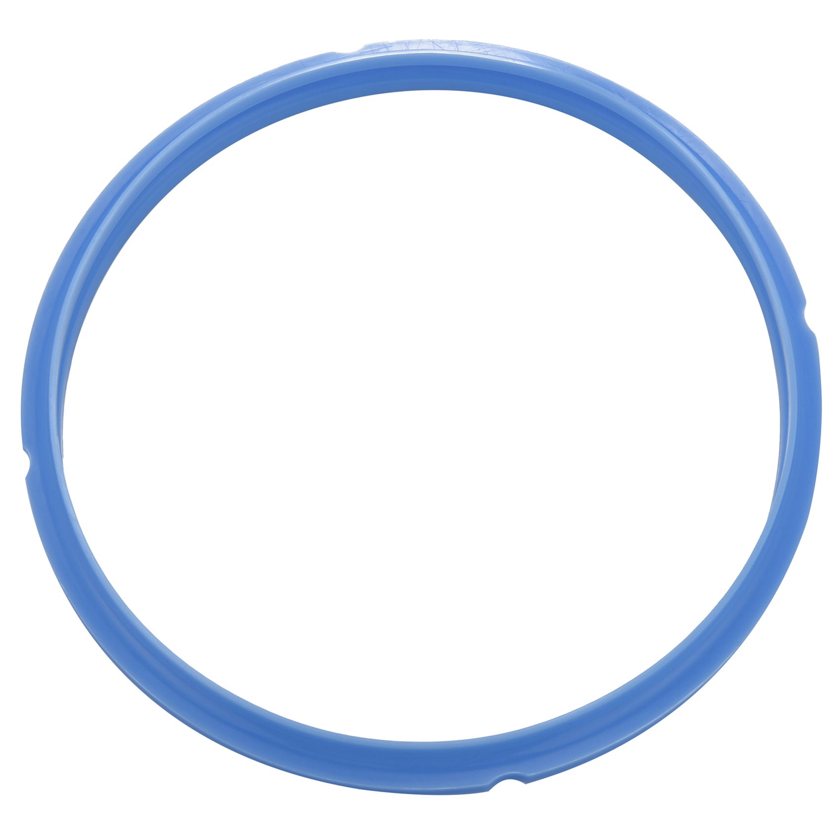 Silicone Sealing Ring for Pressure Cooker Pot Accessories, Fits 5 or 6 Quart Models, Red, Blue and White, Pack Of 9