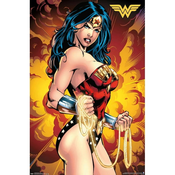 DC Comics - Wonder Woman - Vibrant Wall Poster, 22.375" x 34"