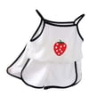 thumbnail image 6 of THDHVS Toddler Outfits for Girls,Girls Print Camisole Tank Top Shorts Summer Casual 2 Piece Set,Girls' Clothing Sets White 2-3 Years, 6 of 7