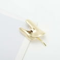 thumbnail image 5 of Unique Bargains 1 Pc Ponytail Buckle Hair Clip Glossy Split Hair Ponytail Cuff for Women Gold Tone, 5 of 5