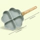 thumbnail image 4 of Injueey Sartén para tortillas en forma de corazón, olla para panqueques, sartenes para huevos multifuncionales de calentamiento rápido antiadherentes Utensilios de cocina Injueey HA021320-00, 4 of 6