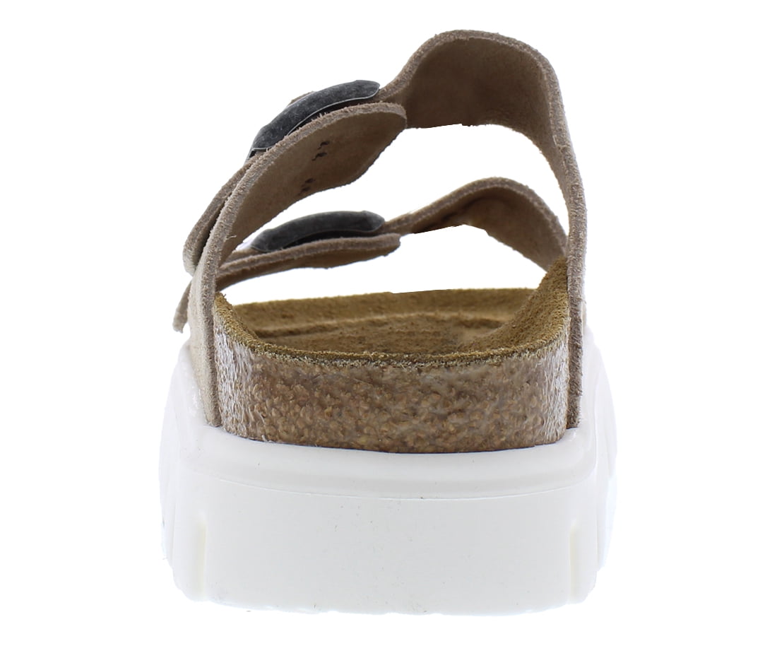 Birkenstock Arizona Papillio Chunky Narrow Unisex Shoes Size 7, Color: Warm Sand
