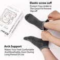 thumbnail image 3 of KOITHOT 12 Pair Men Ankle Socks Cushioned Breathable Low Cut Athletic Socks for Men Size 10-13, 3 of 7