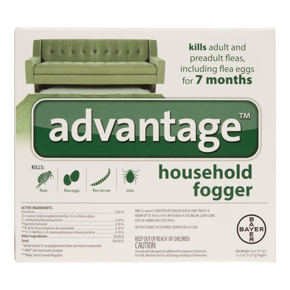Advantage Flea and Tick Fogger, 6 oz.