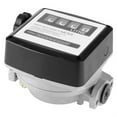 thumbnail image 1 of 2X Mechanical Fuel Gauge 4-Digit Fuel Flow Mechanical Fuel Flow Meter 25mm (1 Inch Internal Thread) 5-30 GPM/20-120L/Min, 1 of 7