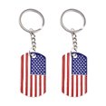 thumbnail image 1 of 2 llaveros colgantes con la bandera estadounidense, adorno de moda, accesorio creativo, 1 of 8