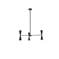 Cade 34 inch pendant in black