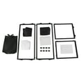 thumbnail image 5 of Miumaeov Portable DJ Event Facade Booth Foldable Cover Screen with White Black Scrims + Travel Bag Case, 5 of 12