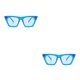 thumbnail image 2 of Sonducket Gafas de sol, lentes transparentes clásicos, suministros a juego, gafas Unisex, gafas de sol elegantes para mujer, para adultos, mujeres y Type1 NO1 Sonducket CBP347732, 2 of 6